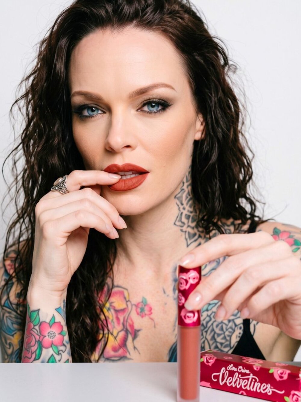 Lime Crime Velvetines Liquid Lipstick Riot Matte Rose Brown Makeup Sz OS NWT